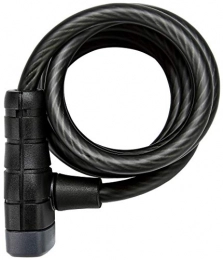 ABUS  ABUS 5510K SCLL Spiral Cable Lock, Black, 180 cm