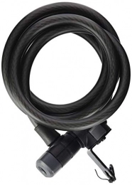 ABUS Bike Lock ABUS 6512K SCLL Spiral Cable Lock, Black, 180 cm