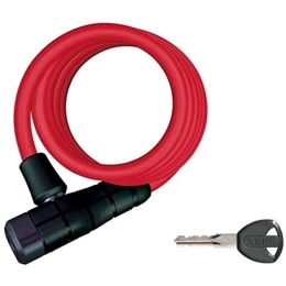 ABUS Accessories ABUS Bicycle Lock 5510 K 14245 1 / 180 / 10 Bk S cmu, One Size, Unisex, Fahrradschloss, Red