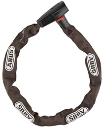 ABUS  ABUS Catena 6806K Chain Lock - Plastic Coated Bicycle Lock - ABUS Security Level 6 - 75 cm - Brown