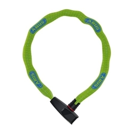 ABUS  ABUS Catena 6806K Neon Green Chain Lock - Plastic Coated Bicycle Lock - ABUS Security Level 6 - 75 cm - Green