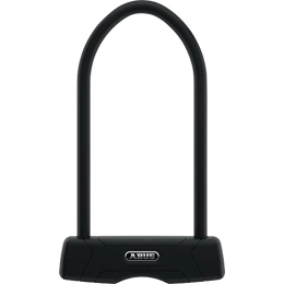 ABUS  ABUS Granite 460 U-Lock + SH B Bracket - Bicycle Lock with 12 mm Thick Round Shackle and Reversible Key - ABUS Security Level 9-230 mm Shackle Height