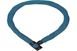 ABUS Accessories ABUS Ivera Chain 7210 / 110 Diving Blue – Lucchetto per bicicletta con rivestimento in fibra sintetica – Livello di sicurezza 8 – 110 cm – 87784 – Blu
