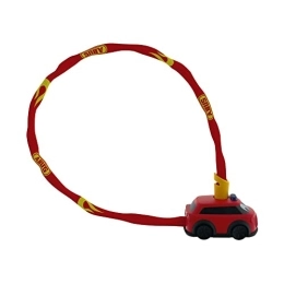ABUS  ABUS My First ABUS 1510 / 60 Fire Department Children's Bicycle Lock 60 cm Red