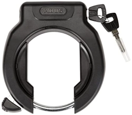 ABUS Bike Lock ABUS Pro Amparo 4750SL R BK Bicycle Frame Lock with Lock Housing for Connecting Chains Key Not Removable When Lock Open - ABUS Security Level 9