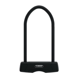 ABUS Accessories ABUS U-Lock Granit 460 and USH460 Bracket, Bicycle Lock with Round Shackle, ABUS Security Level 9, Black