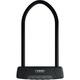 ABUS Accessories ABUS U-lock Granit XPlus 540 and SH B Bracket, Bike Lock with XPlus Cylinder as Tamper Protection and Illuminated Key, ABUS Security Level 15, Black