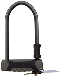 ABUS Bike Lock ABUS U-Shackle Lock Granit XPlus 540 / 160 + EaZy KF-Holder - Bicycle Lock with Strong Parabolic Shackle - 300 mm Shackle Height - ABUS Security Level 15 - Black
