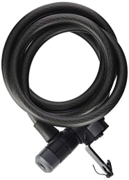 ABUS  ABUS Unisex Adult 6512K / 180 / 12 BK SCLL Spiral Cable Lock 0.180cm