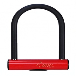 Gangkun Accessories Anti-Hydraulic Shears for Motorcycle Electric Bicycle Lock-red
