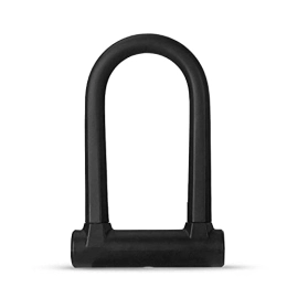 YQG Accessories Anti-theft Road Mountain Bike Lock Cycling U-Locks Bicycle Lock Double Open For Locking Your Bike Up Safely, Black, One Size