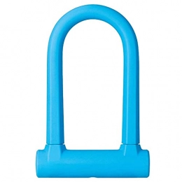 YQG Accessories Anti-theft Road Mountain Bike Lock Cycling U-Locks Bicycle Lock Double Open For Locking Your Bike Up Safely, Blue, One Size