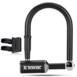 DXSE Accessories Anti Theft Strong U Lock Bike Security Electronic Car Bicycle Lock Steel MTB Mountain Road Bike Lock Bicycle Accessories (Color : ET160-L)