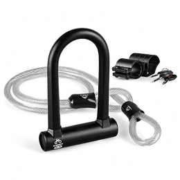 Ariyalk Accessories Ariyalk Bicycle lock U-lock steel cable lock silicone lock set anti-hydraulic shear