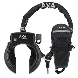 AXA  AXA Lucch. from Frame Defender mit RL 100chain to hook.Outdoor bag on Carton.