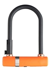AXA Bike Lock AXA Newton Pro 190 / 17 U-Lock Orange Lock. GOLD Sold Secure.