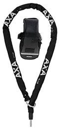 AXA Bike Lock AXA RLC 140 Black Plug-in Chain 140 cm + Outdoor Bag (Pack of 1)