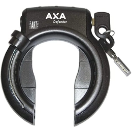 AXA Accessories AXA Unisex Adult Defender Black Bike Frame Lock - Black.
