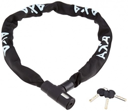 AXA Accessories AXA Unisex's Cherto City 100 Bike Chain Lock, Black, 1000 mm x 8 mm