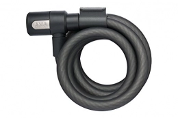 AXA Accessories AXA Unisex's Newton 180 / 15 Bike Cable Lock, Matt Black, 1800 mm x 15 mm
