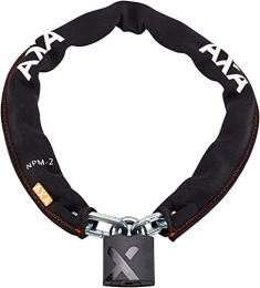 AXA Accessories AXA Unisex's Newton Pro Moto Plus 2 Bike Chain Lock, Black, 1000 mm x 9 mm
