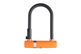 AXA Accessories AXA Unisex's Newton U-Lock Pro 190 Bike, Orange, 190 mm x 17 mm