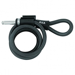 AXA Bike Lock AXA Unisex's Plug-in Cable-Black, 180 cm / 10 mm