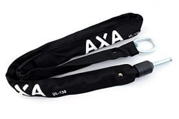 AXA Bike Lock AXA Unisex's Plug-in Lock Cycle, Black, 130 cm