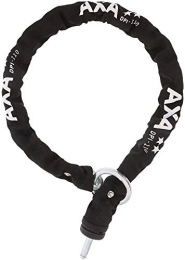 AXA Bike Lock AXA Unisex_Adult Einsteckkette DPI 110 / 9 ART2 Insert Chain, Black, 110 cm Länge