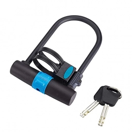 BBB Cycling Accessories Bbb Cycling Bike U Key and Mount D-Lock Heavy Duty Security Anti-Theft for Race Road Urban Mountain MTB, Black, 250 mm x 170mm