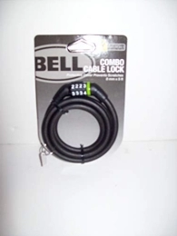 Bell Accessories Bell Watchdog 100 Combo Cable Bike Lock, 8mm, Green