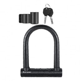 BESPORTBLE Accessories BESPORTBLE Bicycle Lock U Shaped Electric Car Key Safe Lock Anti- theft Lock Five- Digit Lock Chain Lock for Bike Door Security Lock