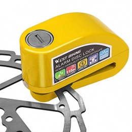 Bicycle Alarm Lock Motorbike Anti-theft Alarm Waterproof Wheel Disc Brake Security Safety Siren Lock Bike Lock