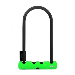 Gububi Accessories Bicycle Bike Lock Electric Car Lock Double Open U-lock Motorcycle Lock Car Lock U-lock Lock (Color : Green, Size : L)