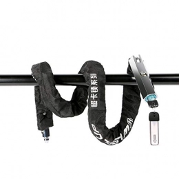LIskybird Accessories Bicycle Chain Lock 120Cm High Security Bike Lock, Black, 1.2M