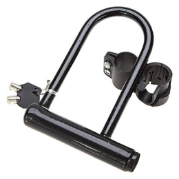 Lzcaure Accessories Bicycle Lock Motorbike Motorcycle Scooter Universal Bike Bicycle Cycling Security Steel Chain U Lock For All Bicycle Motorbike Gate Fence