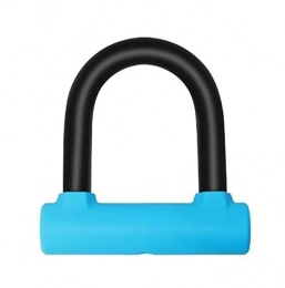 LYHELYJ Bike Lock Bicycle Steel Mini U Lock Lock With Keys For Scooter Bike Anti-theft Safety Portable Sports Accessories (Color : E, Size : 13.5x7cm)