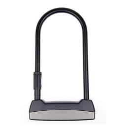 Generic Accessories Bicycle U-Lock Anti-Theft Steel Motorcycle Door Fence Safety Lock 2 Key Locks Safety Strong Riding Bicycle Lock (Color : ET 110 L)