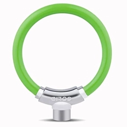 ULOJHAN Bike Lock Bicycle U-Lock-Sturdy and Durable-Bicycle U-Lock-A Variety of Colors to Choose from-Applicable to Bicycles, Motorcycles, Skateboards, Gates (Color : Green)