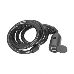 Shanrya Bike Lock Bike Chain Lock, IP65 Waterproof Antitheft USB Rechargeable Bicycle Lock Reliable for Luggage Door