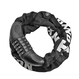 CFCYS Accessories Bike Chain Locks, Black Security 5 Digit Codes Resettable Combination Coiling Lock, Strong Anti-Theft Bicycle Chain Lock, Password Lock For Bike Bicycle Cycling Outdoors