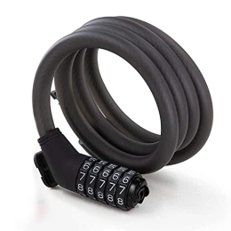 Generic Accessories Bike Lock Lock Cable Spiral Bike Cycling 5 numeral Code Combination Bicycle Security Bicycle Lock Outdoor Riding Equipment