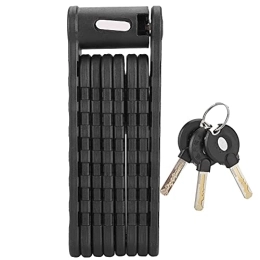 Pongnas Accessories Bike Lock, Motorcycle Bicycle Anti Theft Lock, Foldable Security Lock Universal (745g) - Alloy Steel Material