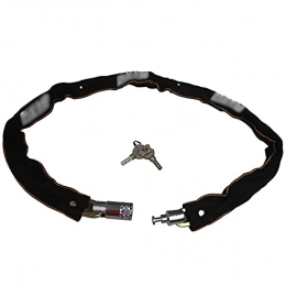 MxZas Accessories Bike Locks for Bike Chain Lock Bicycle Lock Mountain Bike Lock Motorcycle Chain Lock Heavy Duty (Color : Black, Size : 130cm)