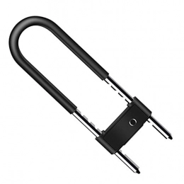 TASGK Accessories Bike U Lock with Fingerprint, Durable Easy To Use, Compact, Hardened Steel, Anti Drill, Pick Resistant Standard Lock Comes with Keys Set Waterproof Level IP67, 1pc