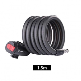 CCZ Bicycle Lock anti-theft protection bicycle accessories steel wire bicycle lock MTB road motorcycle bicycle equipment-150cm