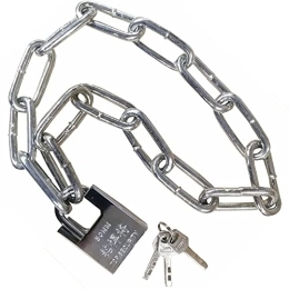 zeng Bike Lock Chain Bicycle Lock, Security Bike Chain Lock Heavy Duty Bicycle Lock Bike Disc Lock with 8mm Chains Lock, Motorbike Lock (M8x80cm)