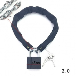 Yanxinenjoy Accessories Chain Lock, Anti-Theft Chain Lock, Chain Lock, Iron Chain Lock, Battery car Joint Lock, Bicycle Lock, 6mm-2.0 Meters