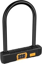  Accessories Coded Lock Bicycle Lock 4 Digit Number Code Password Combination Padlock Lock For Motorcycle Scooter