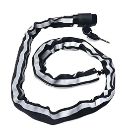  Bike Lock Cycling Lock ABS Material Shell Chain Lock, Security And Anti-theft Chain Lock, Bicycle, Motorcycle, With Two Keys(Size:1m)